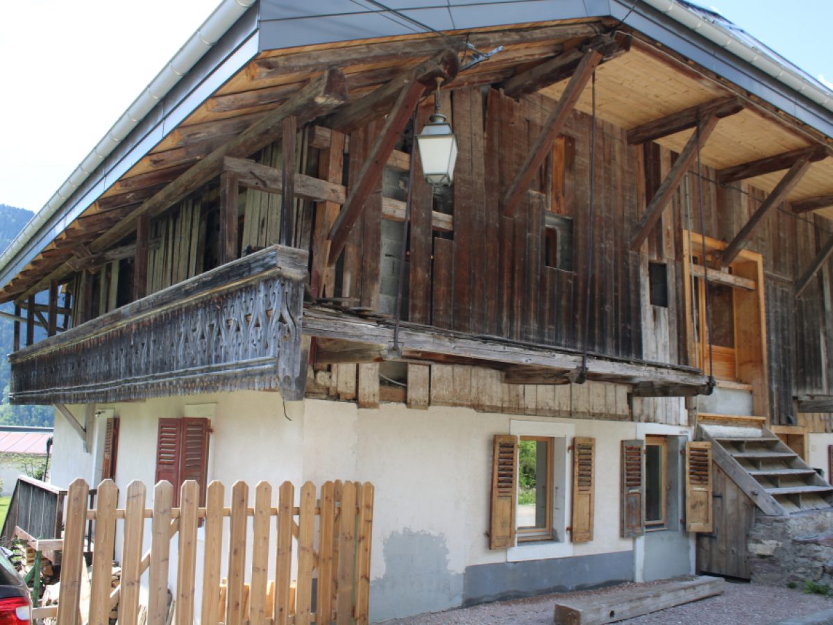 A traditional chalet